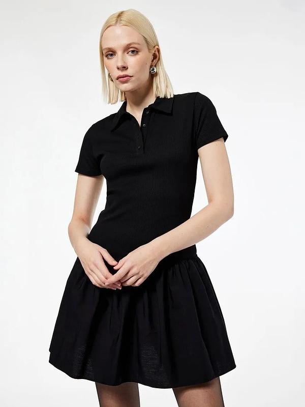 Robe Polo Évasée