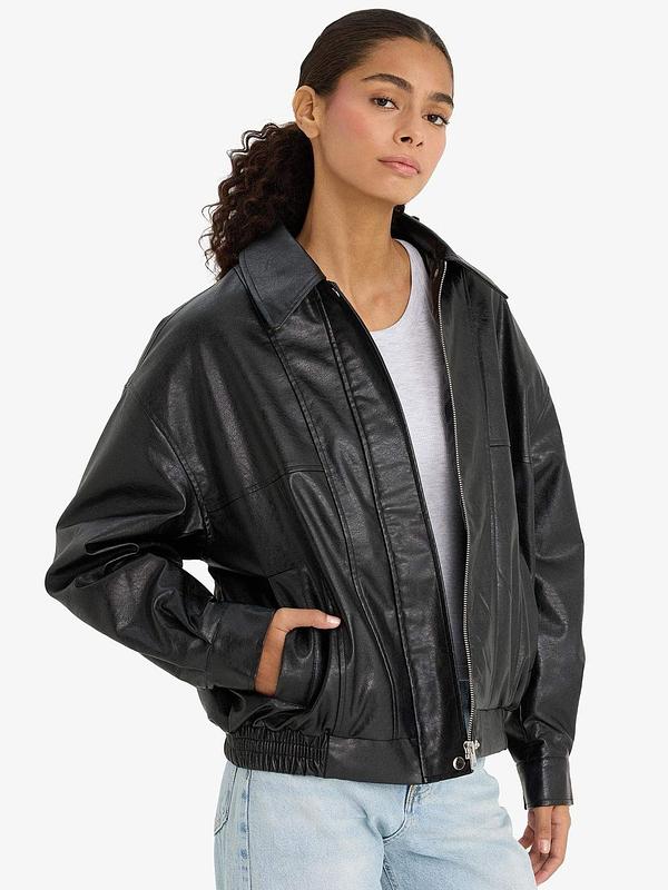 Blouson Aviateur en Cuir
